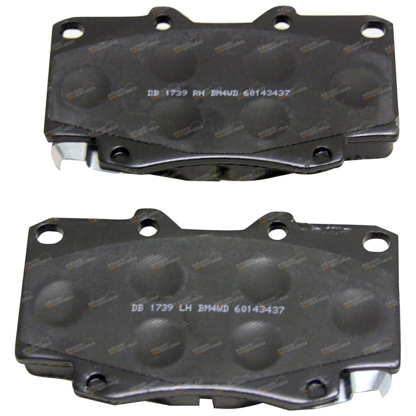 4WD Front Disc Brake Pads Set for Hilux (2005–2016)