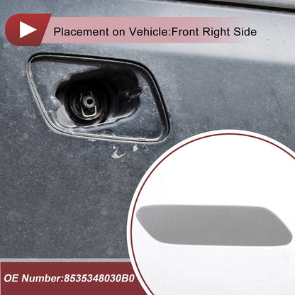 Front Right Washer Nozzle Cover for Lexus RX350 (2016-2019) - Silver Tone 1 x