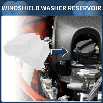 Windshield Washer Reservoir No.DMB500170 for Land Rover Range Rover (2002–2012)