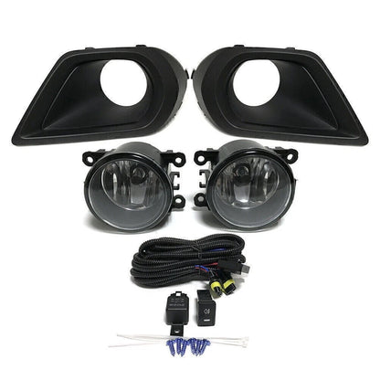 Pair Fog Light Lamp Kit with Wiring & Switch for Subaru Forester (2014–2016)