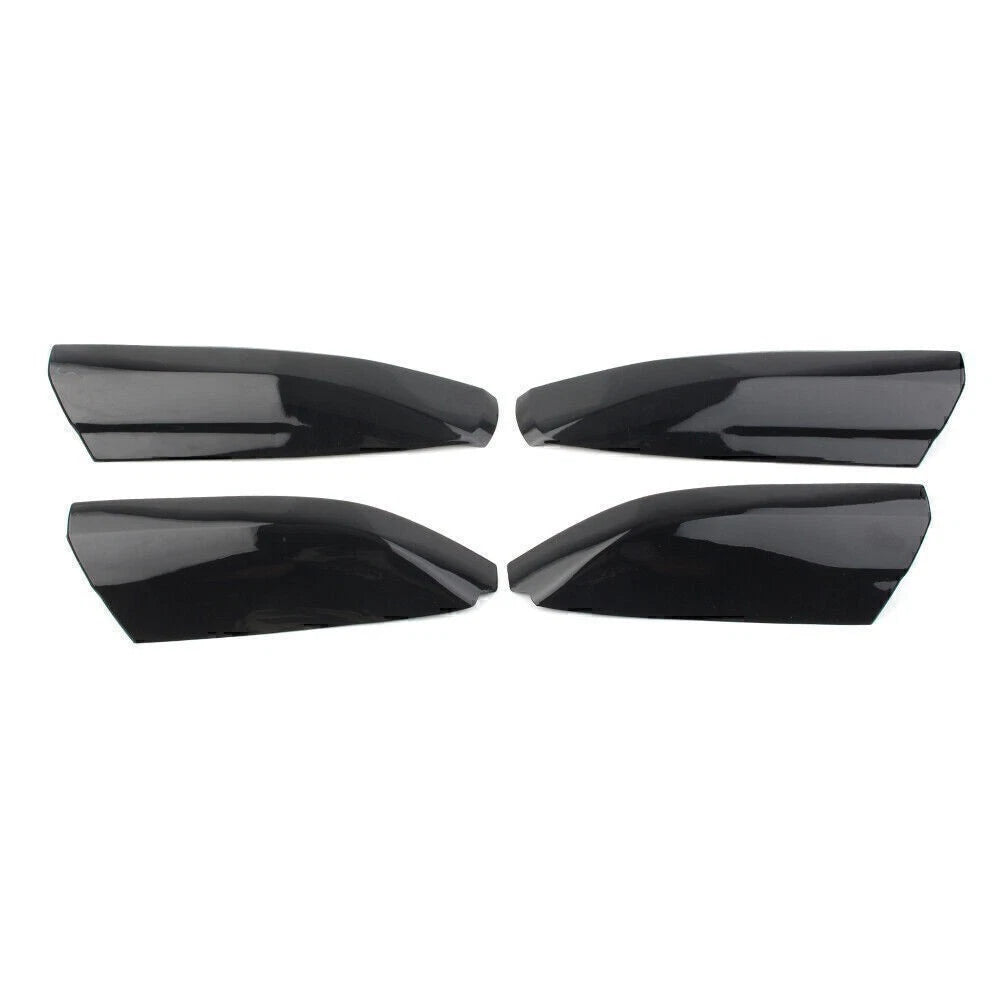 Set of 4 Roof Rack Cover Rail End Shell Caps for Toyota Highlander (2008–2013)