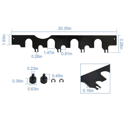 Front Radar Sensor Frame Trim Cover for VW Golf MK7 (2013–2016)