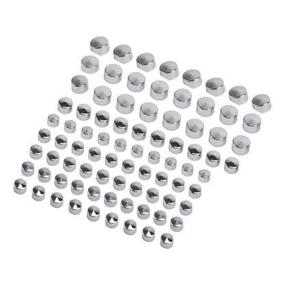 83PCS Engine Bolt Cover Cap Kit for Harley Davidson Twin Cam Motorcycle