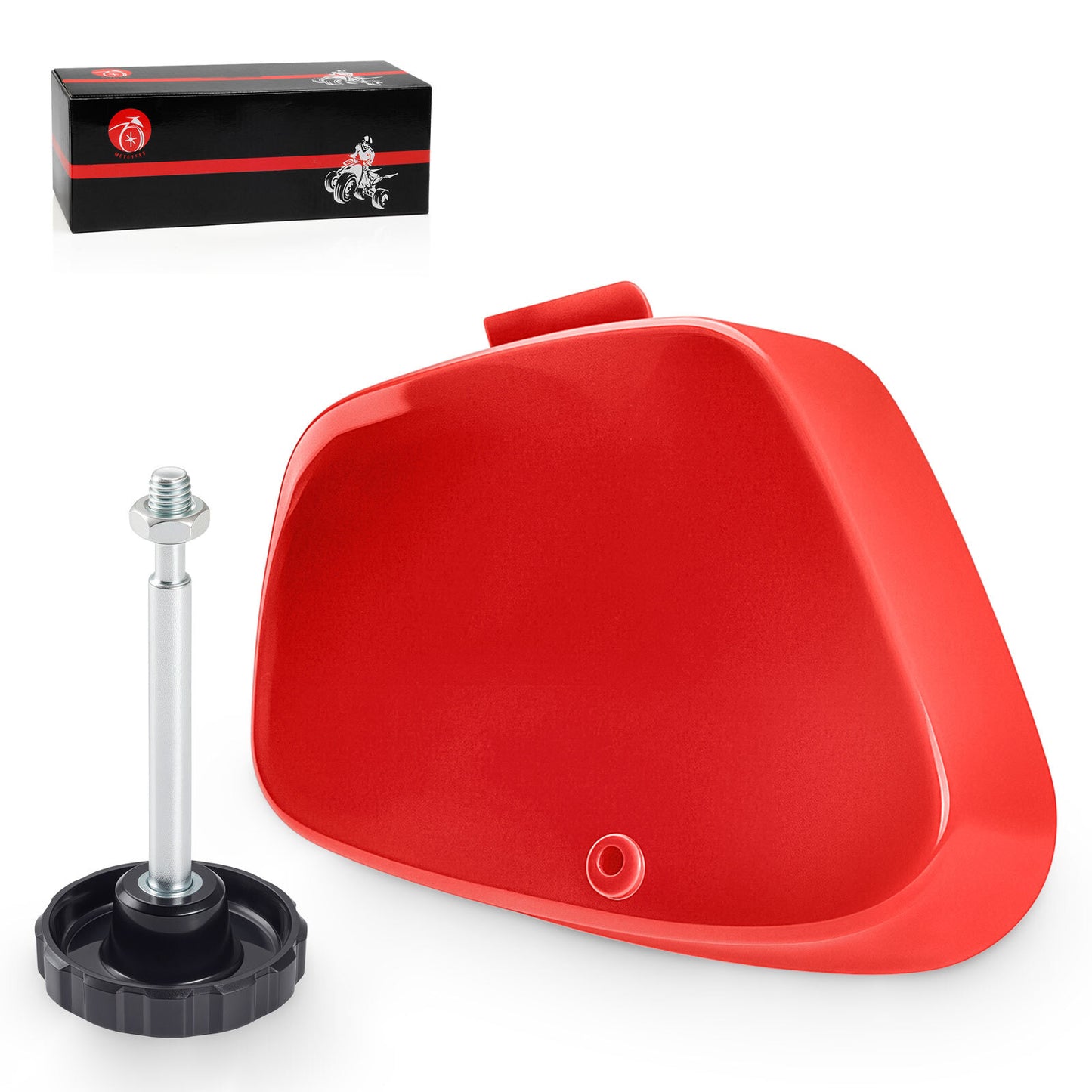Right Side Battery Box Cover & Latch Knob for Honda CT90 CT110 (1966–1986)