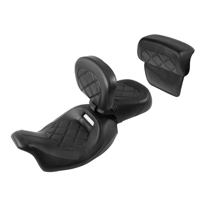 Driver & Passenger Seat Backrests for Harley CVO Road Street Glide (2014-2023)