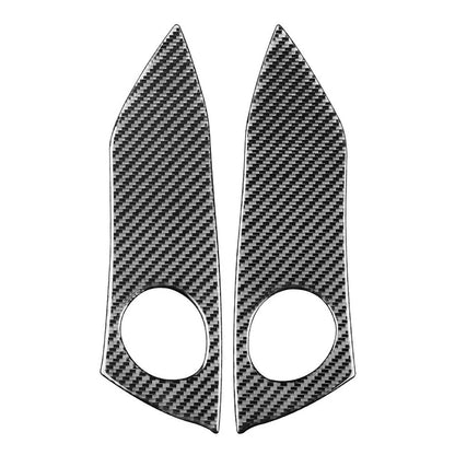 2X Emergency Warning Light Switch Cover Trim for Toyota RAV4 (2006–2012) Black