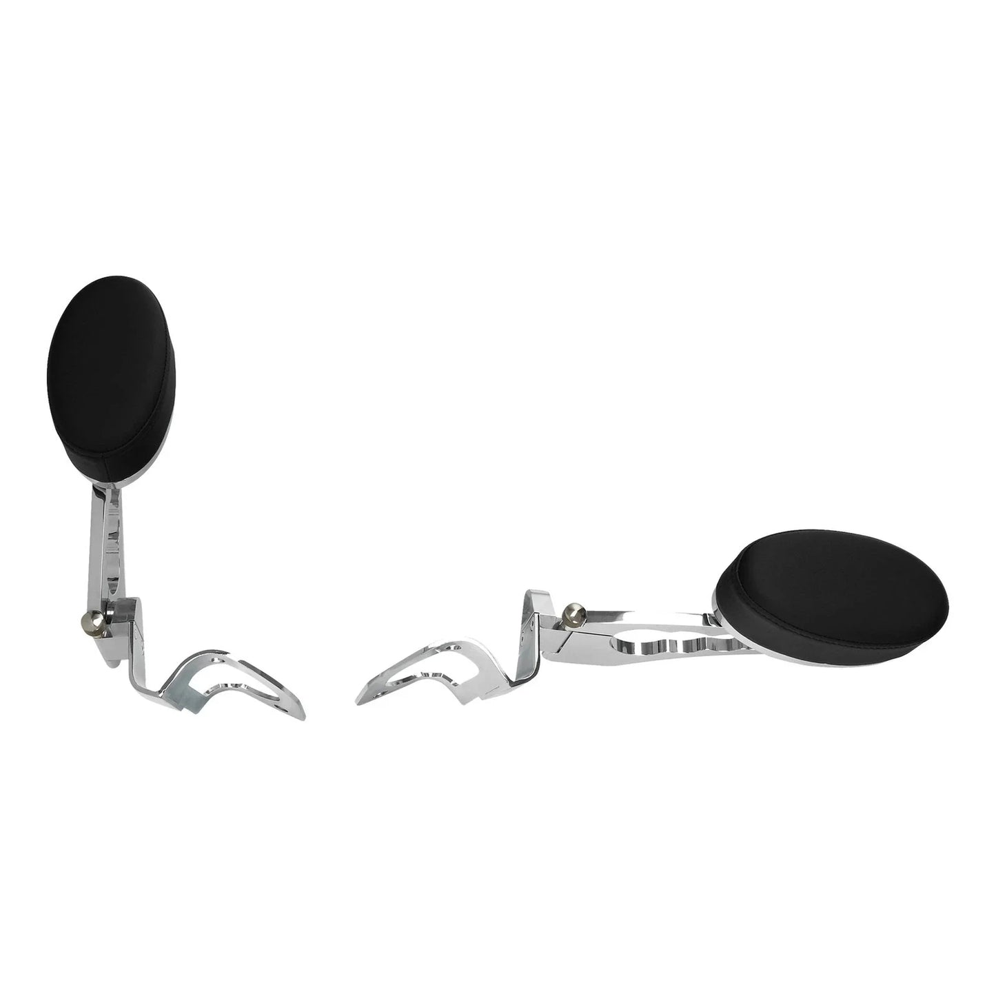Chrome Rear Passenger Armrests for Harley Street Glide (2014-2025)