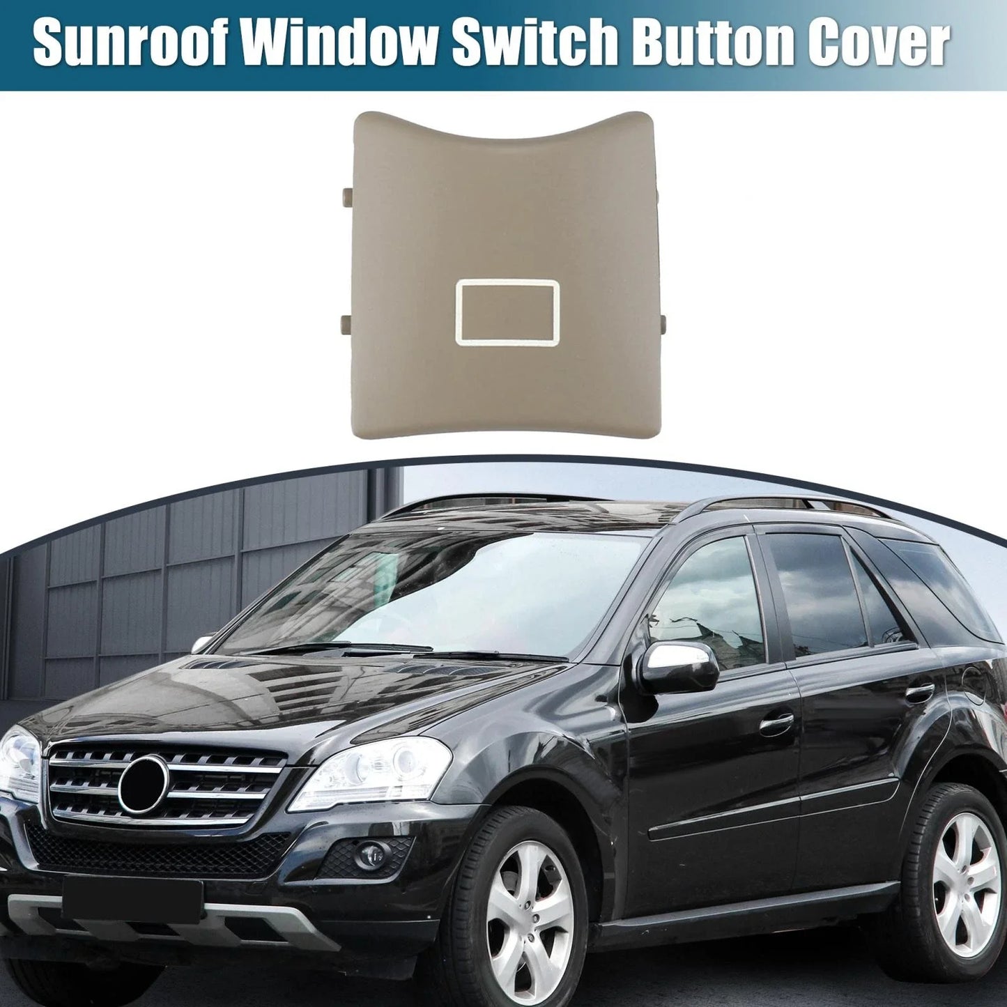 Sunroof Window Switch Button Cover for Mercedes-Benz ML500 ML350 (2006-2011)
