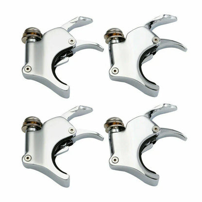 4PCS 39mm Front Fork Windscreen Clamps for Harley Sportster Dyna Super Glide