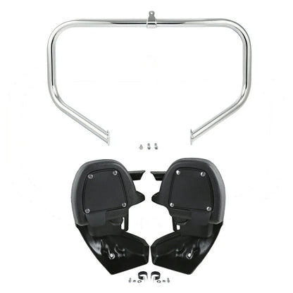 Vented Fairings & Engine Guard Crash Bar for Harley Road Glide (2009-2013)