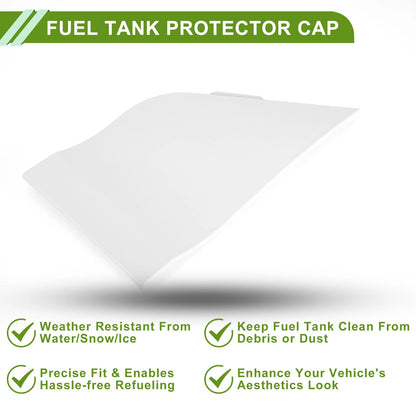 Fuel Tank Door Cap for Ford Transit MK8 (2014–2024) Fuel Filler Flap Cover White