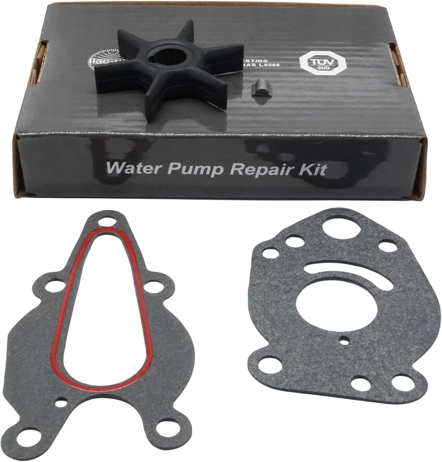 Water Pump Impeller Kit for Mercury 8-15 HP Outboards (1990–2023)