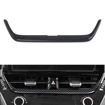 Dashboard Center Air Vent Cover Trim for 2019-2024 Toyota Corolla Carbon Fiber