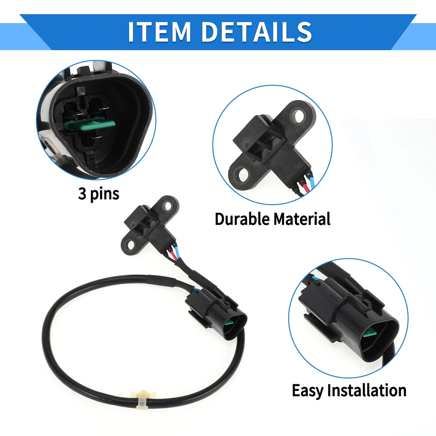 Crankshaft Position Sensor for Mitsubishi Lancer VII (2003–2013) MD328275