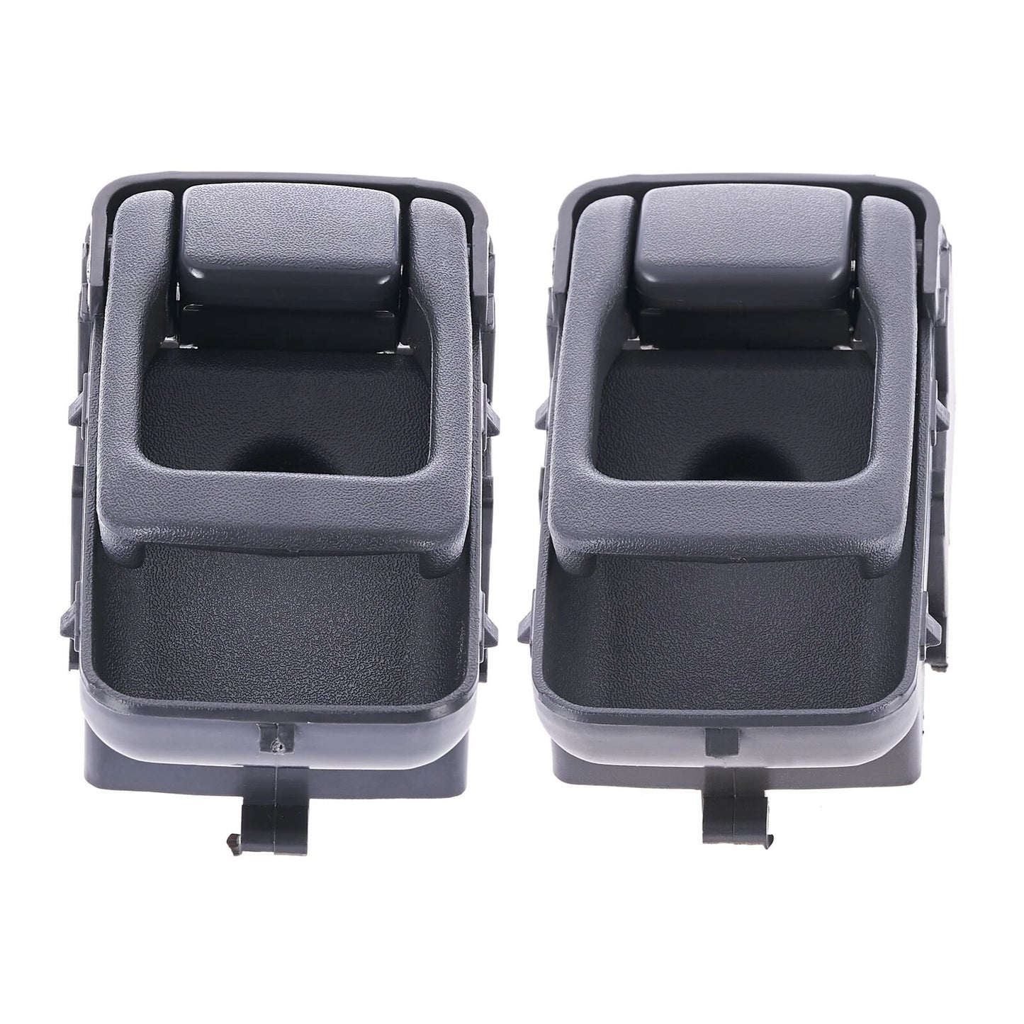 Set of 2 Inner Door Handles for Nissan Navara (1997–2015) Grey