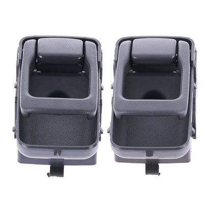Set of 2 Inner Door Handles for Nissan Navara (1997–2015) Grey