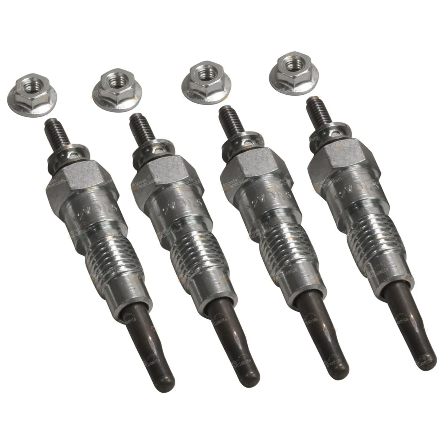 4 x Glow Plugs for Nissan Navara D21 Diesel Engine (1978-1987)
