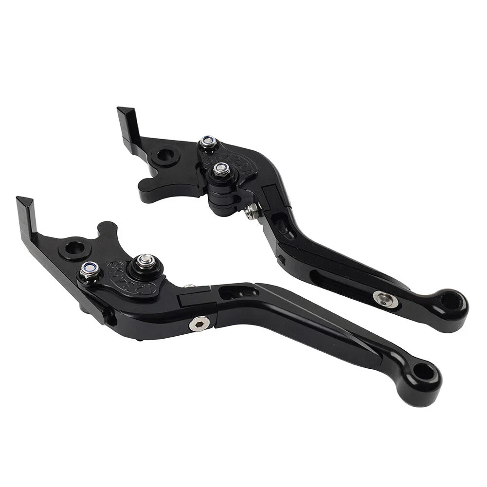 Black Extendable Brake Clutch Levers for BMW F800GS/Adventure, F800R (08-18)