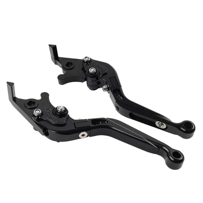 Black Extendable Brake Clutch Levers for BMW F800GS/Adventure, F800R (08-18)