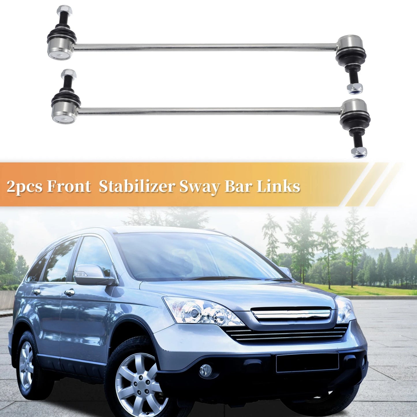 2pcs Front Stabilizer Sway Bar Link for Honda Civic (2016–2017)