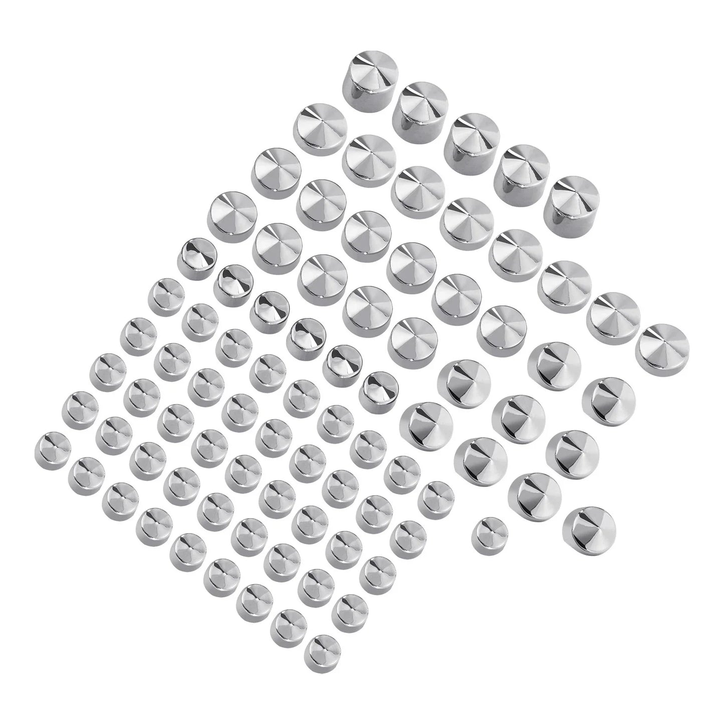 83 Pcs Bolt Topper Cap Covers for Harley Twin Cam Road King (1994-2006)