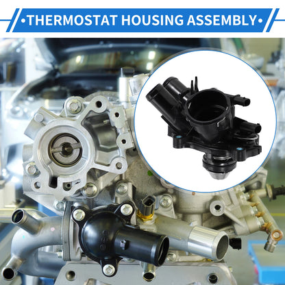 Engine Coolant Thermostat Housing Assembly for Mercedes-Benz W205 R172 (2015–2020)