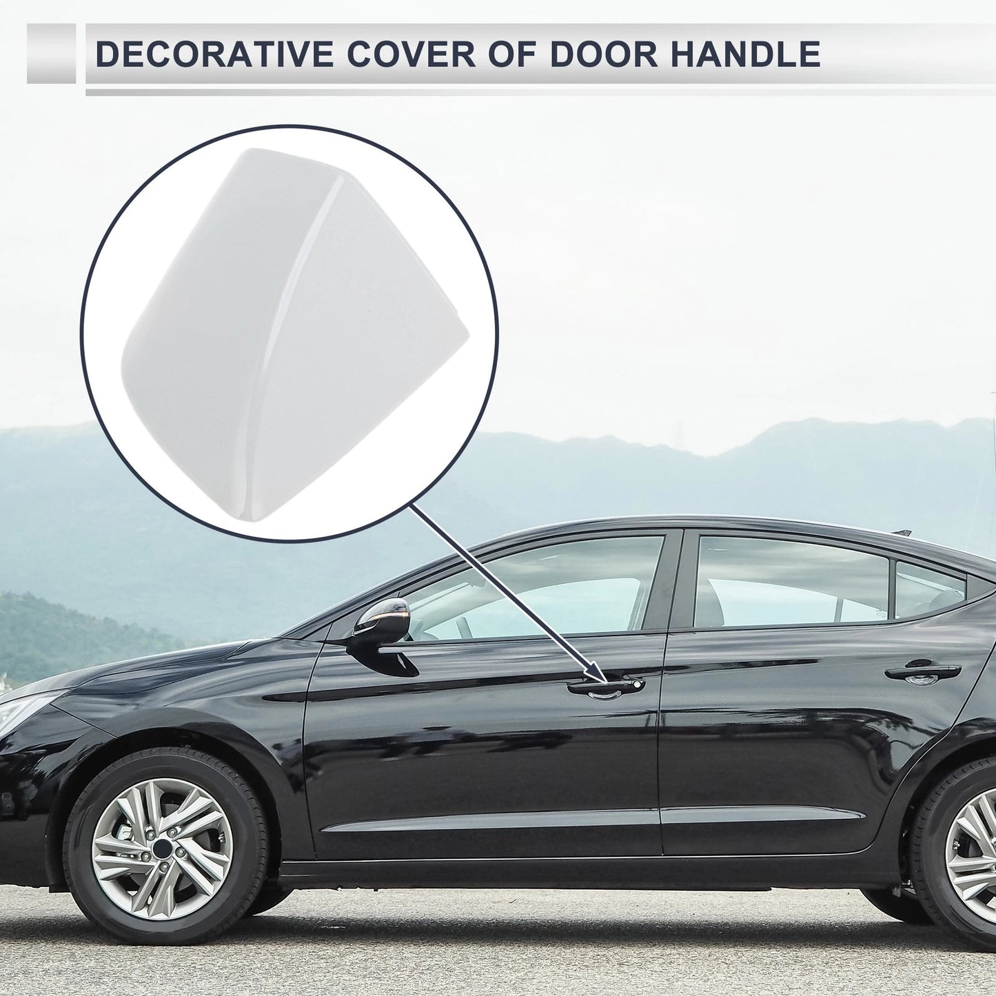 Front Left Door Handle Lock Cylinder Cover for VW Passat (No. 5KD837879)
