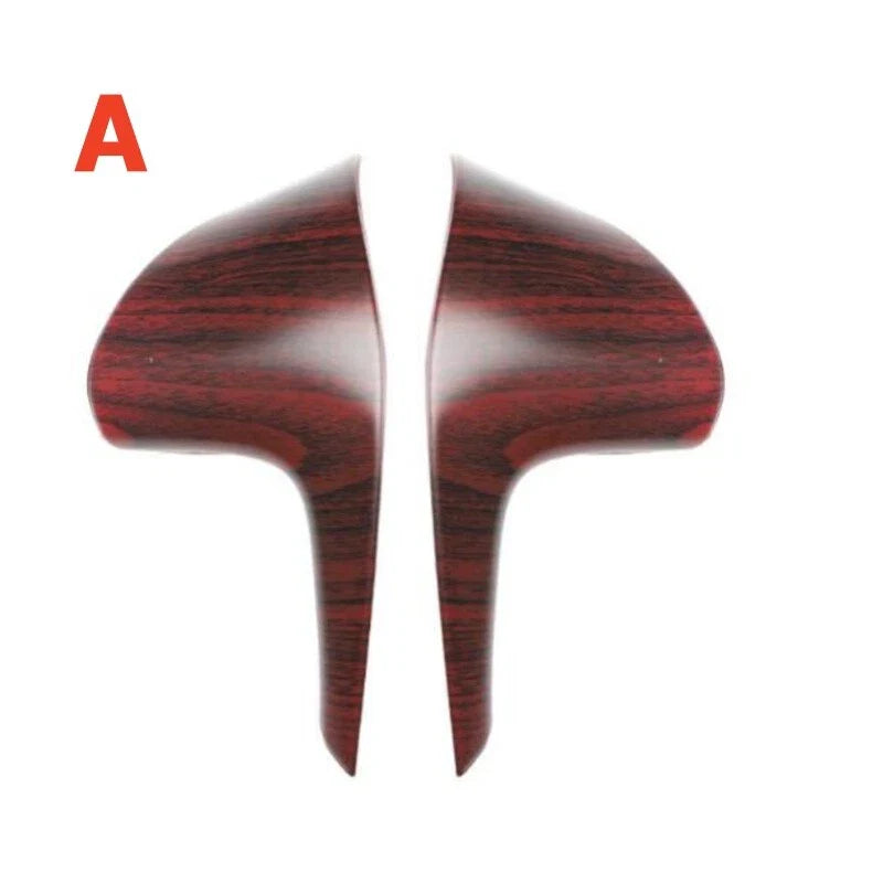Wood Grain ABS Steering Wheel Strip Cover Trim for Toyota Highlander (2008–2013)