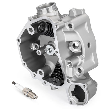 Cylinder Head w/Spark Plug for Honda Foreman TRX500 Rancher TRX420 (2005–2012)