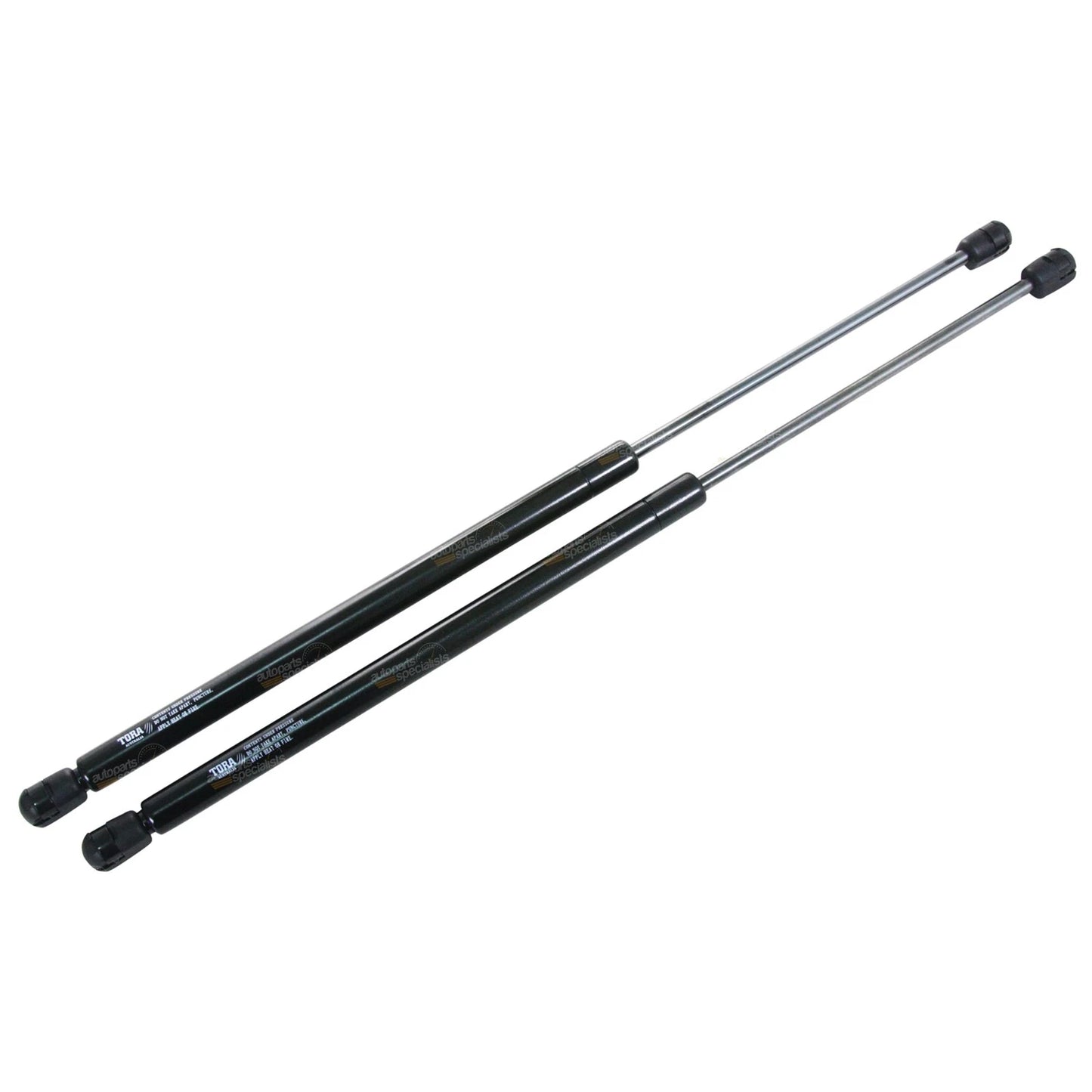 2 Bonnet Gas Struts for Ford Territory (2004–2016) Pressurised Stay Pair