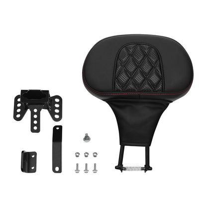 Front Driver Backrest Pad for Harley Road King Glide Ultra Limited (2009-24)