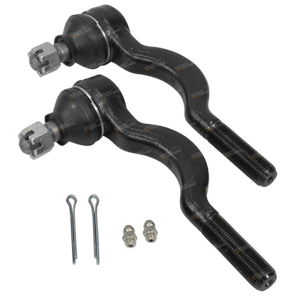 2X Front Inner Tie Rod Ends for Mitsubishi Pajero (1991–2000)