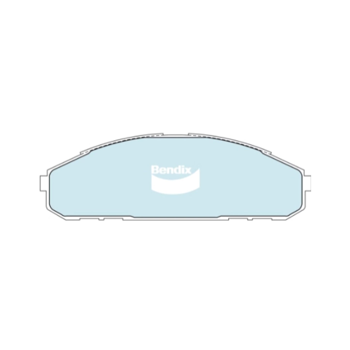 Set of 4 Front Disc Brake Pads for Ford Maverick (1988–1993)