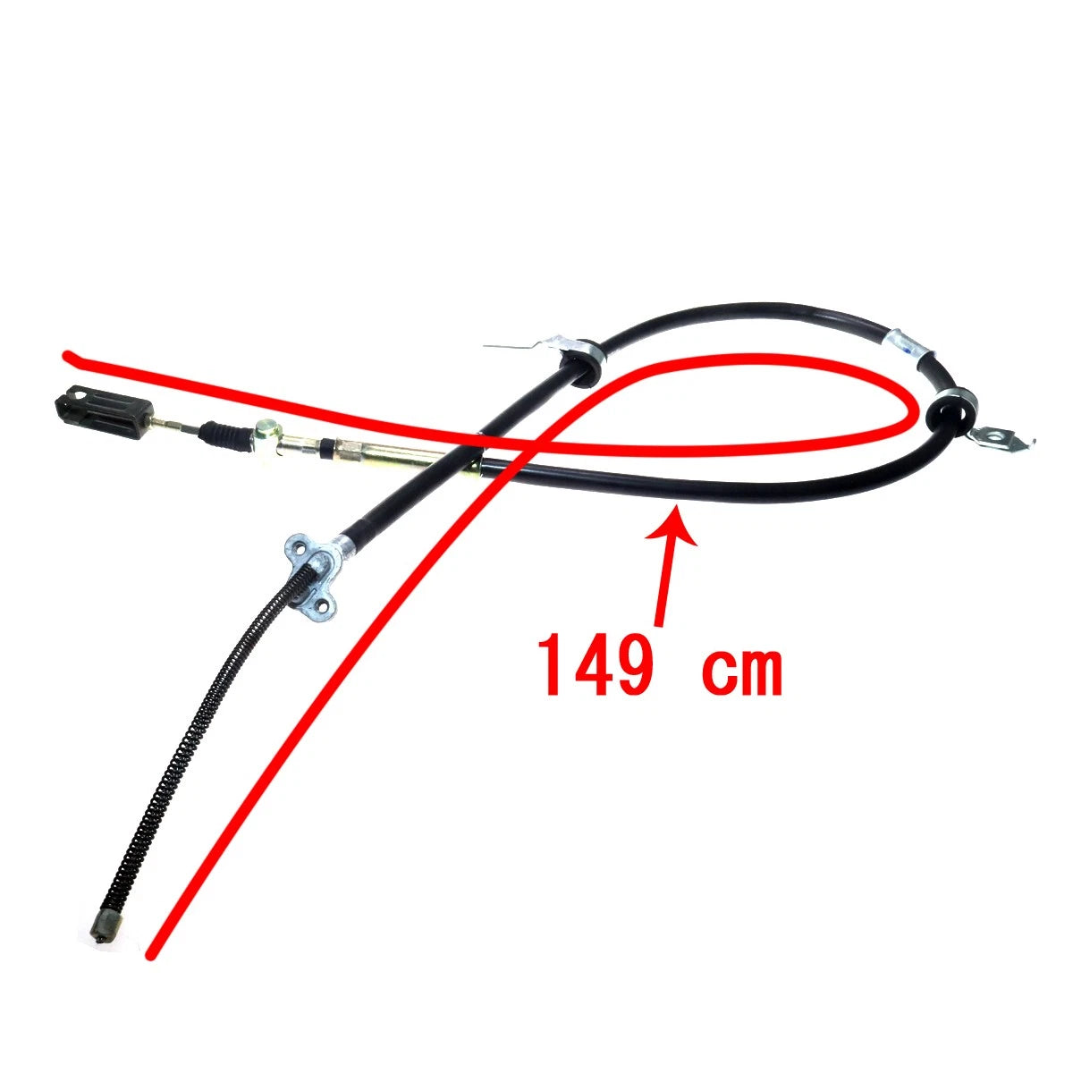 Rear Hand Parking Brake Cable for Toyota HiAce Commuter (1990–2004)