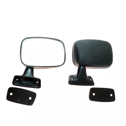 Black Door Mirrors for Toyota Hilux 1978-1984