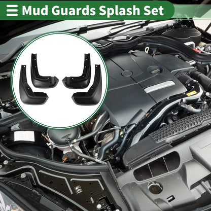 Mud Flaps Splash Guards for Honda Crosstour 2009-2013 (Front & Rear)