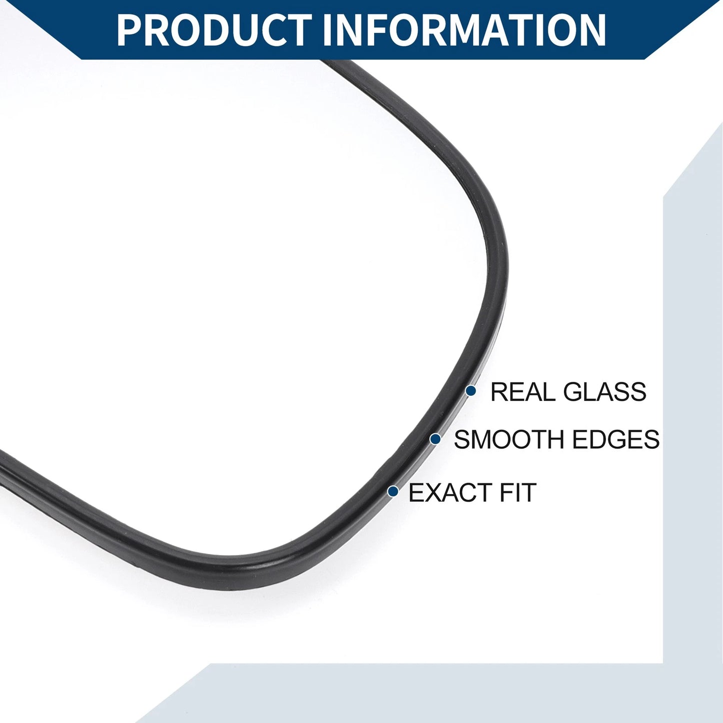 Heated Right Side Mirror Glass for Lexus RX330 (2006–2009)