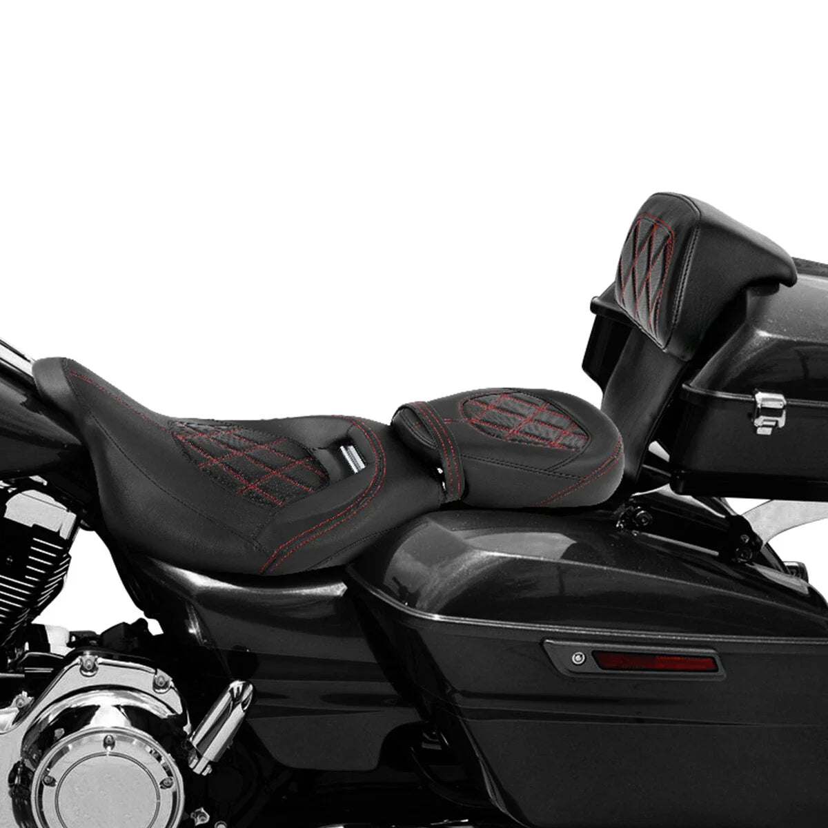 Driver & Passenger Seat Backrest for Harley Touring Street Glide (2014-2023)
