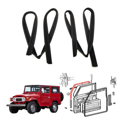 Front Door Glass Run for Toyota Land Cruiser BJ40 BJ45 BJ46 FJ40 HJ45 (1975–1984)