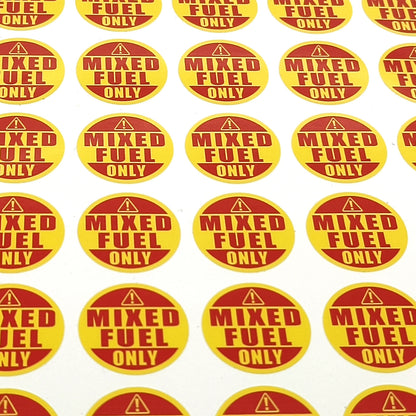 42x Fuel Only Sticker Decal for Truck Gasoline Diesel Tank