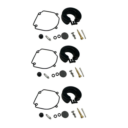 3Pcs Carburetor Kit for Mercury Nissan Tohatsu (Various Years)
