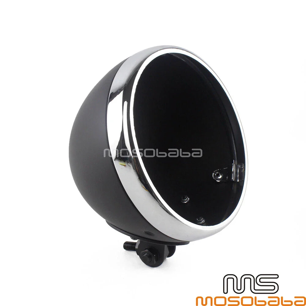 7'' Motorcycle Headlight Lamp Housing Cover for Harley Softail (2000-2011)