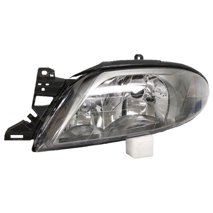 LH Dark Grey Headlight for Ford Falcon AU Series 3 (2001–2002)
