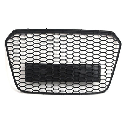 Front Bumper Mesh Grill for Audi A6 S6 C7 (2012-2015) Black