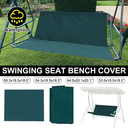 Replacement Part / 2/3-Seater / Swing Garden Patio Bench Hammock Seat Cover