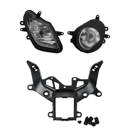 Front Headlight Assembly Upper Fairing Stay Bracket for BMW S1000RR (2009-2014)