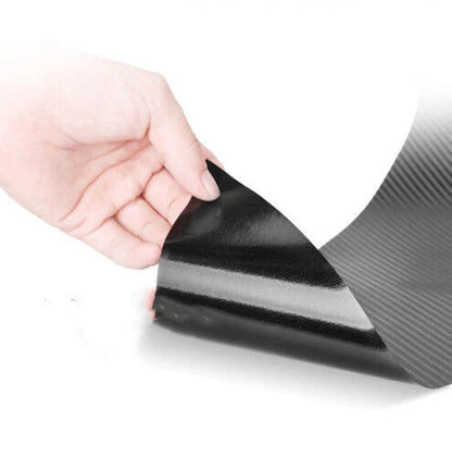 4x Anti Kick Pad Carbon Fiber Side Edge Protector Sticker for Model Y (2020–2024)