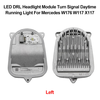 LED DRL Headlight Control for Mercedes A W176 CLA W117 (2013–2019)