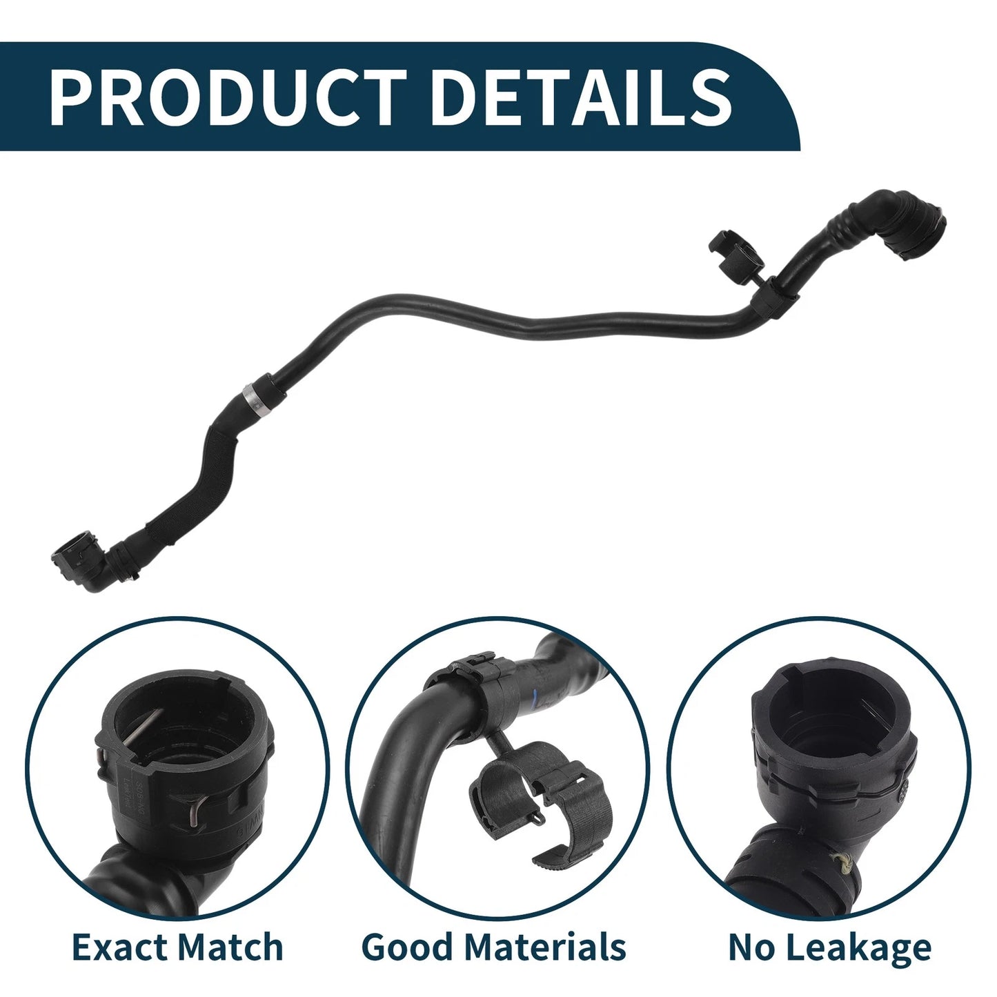 Radiator Hose No.T2H30413 for Jaguar XE (2016–2020) Plastic Coolant Pipe
