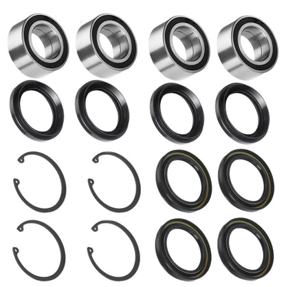 Rear Wheel Bearings Seals Kit 4x for Honda Rincon TRX650FGA (2004–2005)